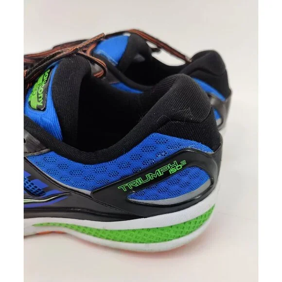 Saucony Men's Triumph ISO 2 S20290-1 Blue Sliver Running Shoes Lace UP Size 11.5 - Picture 6 of 11